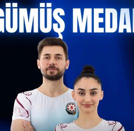 Азербайджанские гимнасты завоевали серебро чемпионата мира