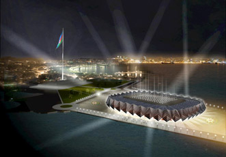 Завершилось строительство Baku Crystall Hall