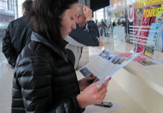 В Баку открыты информационные пункты для туристов