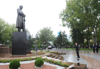 Знакомство с Парком культуры и отдыха имени М.Ф.Ахундзаде в Шеки после реконструкции