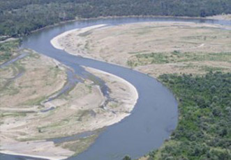 Уровень воды в реке Кура снизился