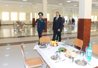 ПРЕЗИДЕНТ ИЛЬХАМ АЛИЕВ ПРИНЯЛ УЧАСТИЕ В ОТКРЫТИИ В ЕВЛАХЕ ГАРНИЗОНА И КОМПЛЕКСА ЖИЛЫХ ЗДАНИЙ НОВОЙ N-СКОЙ ВОИНСКОЙ ЧАСТИ ГОСУДАРСТВЕННОЙ ПОГРАНИЧНОЙ СЛУЖБЫ