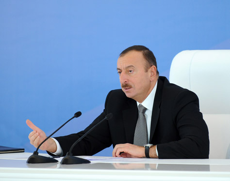 Президент Ильхам Алиев: «Выдвинутые Азербайджаном инициативы и проекты в транспортной и энергетической сферах обеспечивают и будут обеспечивать не только наши интересы, но и интересы региона, континента»