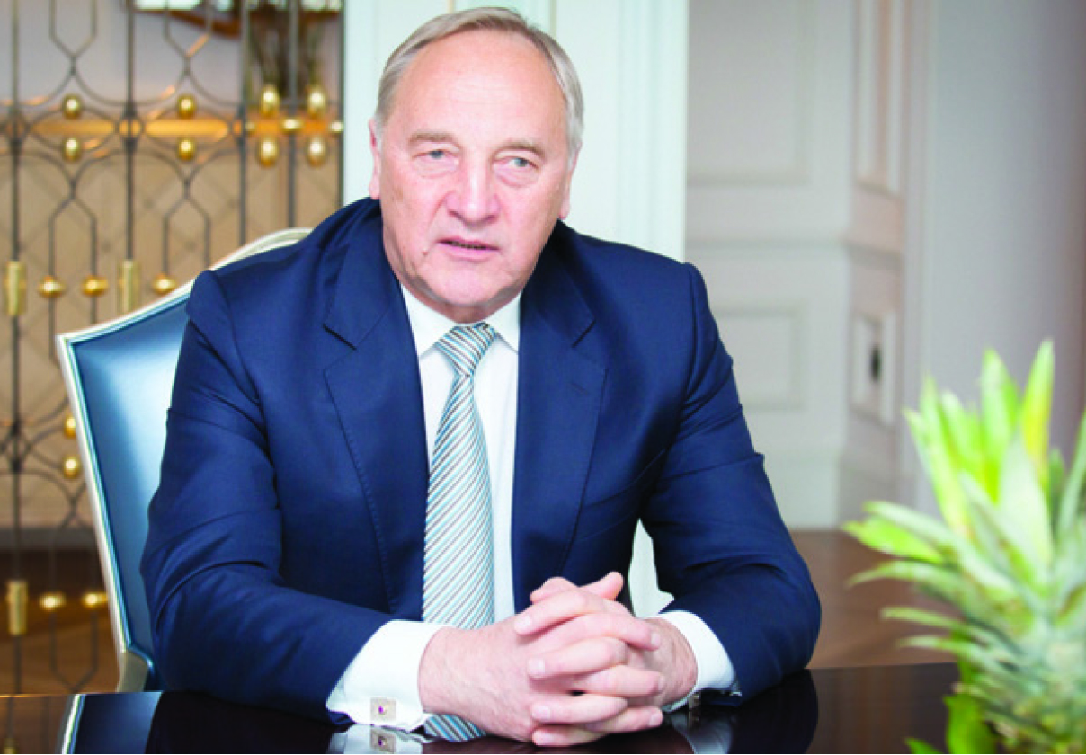 Президент Латвии Андрис Берзиньш: «Меня действительно поразили те достижения, которых ваша страна добилась за годы независимости»