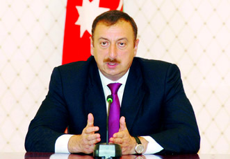 Президенту Азербайджанской Республики Его превосходительству господину Ильхаму Алиеву