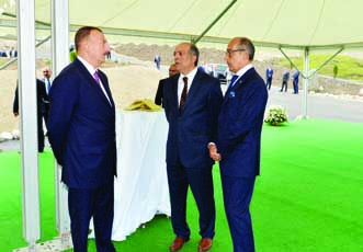 В Гядабее открылся новый завод компании Azerbaijan International Mining Company Limited