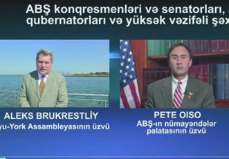 Поздравления конгрессменов, сенаторов, губернаторов различных штатов и высокопоставленных лиц Президенту Ильхаму Алиеву
