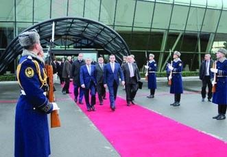 Завершился визит премьер-министра Грузии Ираклия Гарибашвили в Азербайджан