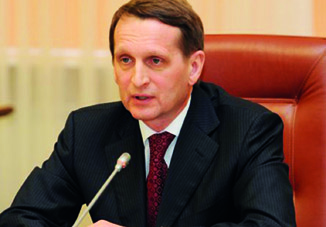 Сергей Нарышкин: «Наши друзья из парламентской делегации Азербайджана проголосовали в пользу справедливости, здравого смысла и демократии»