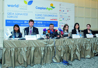 В Caspian Agro 2015 и 21-й Азербайджанской международной выставке пищевой промышленности примут участие 293 компании