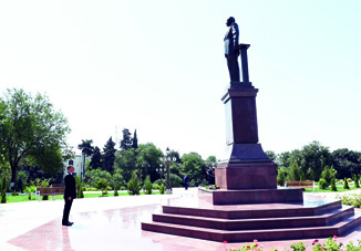 В городе Гейтепе открылся парк-бульвар имени Гейдара Алиева