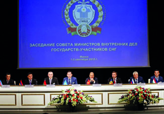 Министр внутренних дел Азербайджана принял участие в заседании СМВД государств — участников СНГ