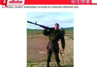 Венгерское издание рассказало о подвиге Мубариза Ибрагимова