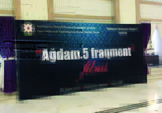 В Баку состоялась презентация фильма Ağdam. 5 fraqment