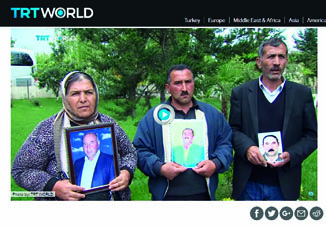 В репортаже канала TRT World доводятся до внимания зверства армян против гражданского населения Азербайджана