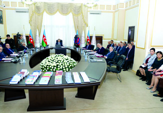 На заседании президиума НАНА заслушан доклад на тему «Реалии и перспективы геополитического развития Азербайджана», обсужден ряд вопросов