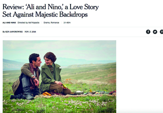 Обзор фильма «Али и Нино» на страницах The New York Times