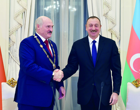 Официальный визит Президента Беларуси Александра Лукашенков Азербайджан