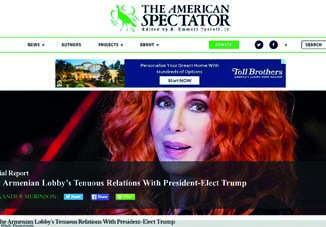 The American Spectator об армянском лобби и потере Арменией независимости