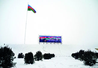 В прифронтовой зоне состоялось открытие нового военного городка