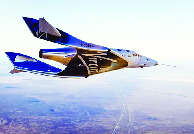 Virgin Galactic провела успешное испытание туристического космического корабля