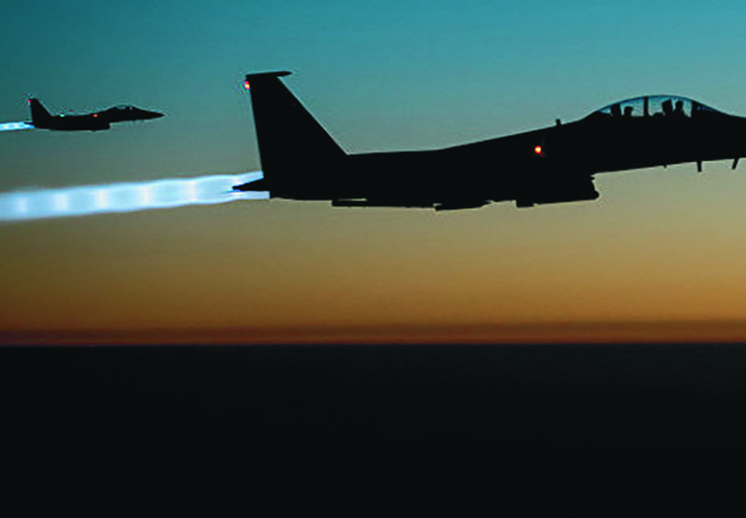 Истребитель F‐15 экстренно сел в Японии