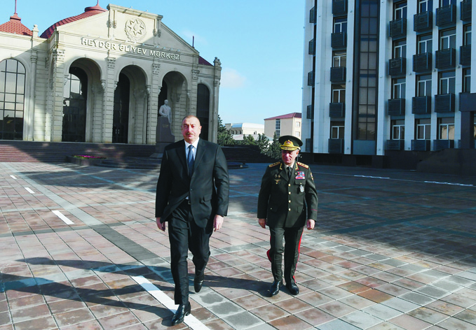 Президент Ильхам Алиев принял участие в открытии нового учебного здания Полицейской академии Министерства внутренних дел