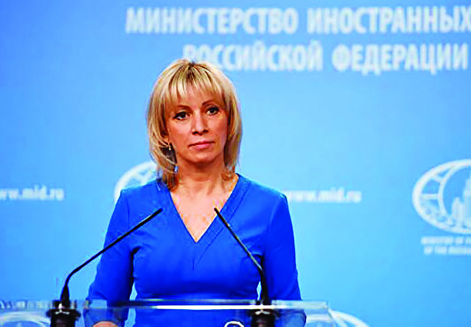 М.Захарова: «Заявления по нагорно-карабахскому конфликту должны способствовать достижению цели двигаться в урегулировании конфликта»