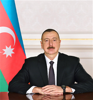 Президенту Азербайджанской Республики Его превосходительству господину Ильхаму Алиеву