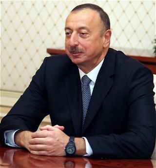 Президенту Азербайджанской Республики Его превосходительству господину Ильхаму Алиеву