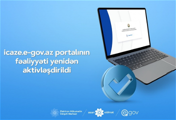В Азербайджане вновь активизирован портал icaze.e-gov.az