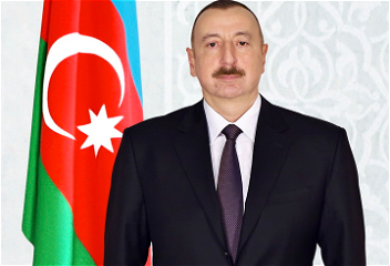 Президенту Азербайджанской Республики Его превосходительству господину Ильхаму Алиеву