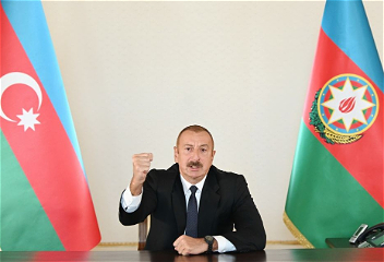 Президент Ильхам Алиев: «СегодняАзербайджанская армия освободилаот оккупации город Джебраили несколько сел района»