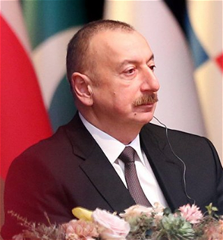 Президенту Азербайджанской Республики Его превосходительству господину Ильхаму Алиеву