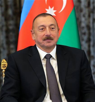 Президенту Азербайджанской Республики Его превосходительству господину Ильхаму Алиеву