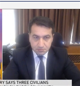 Интервью помощника ПрезидентаХикмета Гаджиева телеканалуAl Jazeera