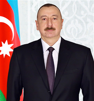 Президенту Азербайджанской Республики Его превосходительству господину Ильхаму Алиеву
