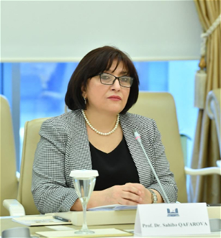 Председатель Милли Меджлиса Сахиба Гафаровавыступила на 52-м пленарном заседании МПА СНГ