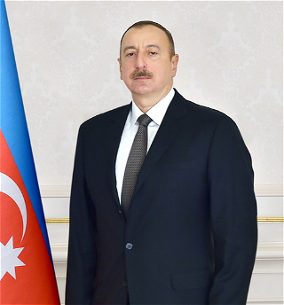 Президенту Азербайджанской Республики Его превосходительству господину Ильхаму Алиеву