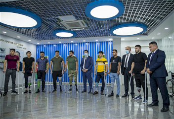 Еще одна группа раненых участниковОтечественной войны обеспеченавысокотехнологичными протезами