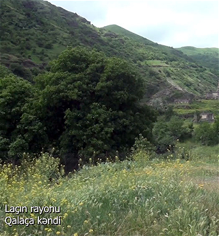 Село Галача Лачинского района