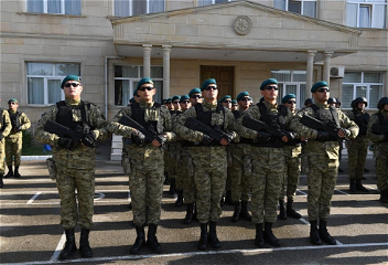 Установлен обелиск в память о погибшихв Отечественной войне военнослужащихГосударственной пограничной службы