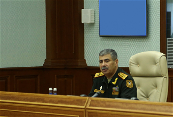 В Министерстве обороны состоялось служебное совещание