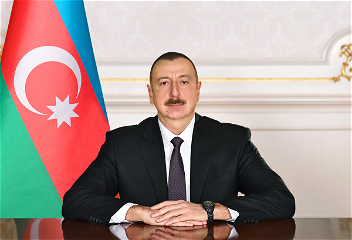 Президенту Азербайджанской Республики Его превосходительству господину Ильхаму Алиеву