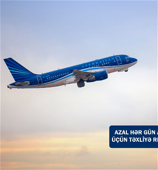 AZAL ежедневно будет выполнять эвакуационные рейсы в связи с событиями в Украине