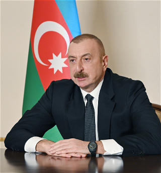 Президенту Азербайджанской Республики Его превосходительству господину Ильхаму Алиеву