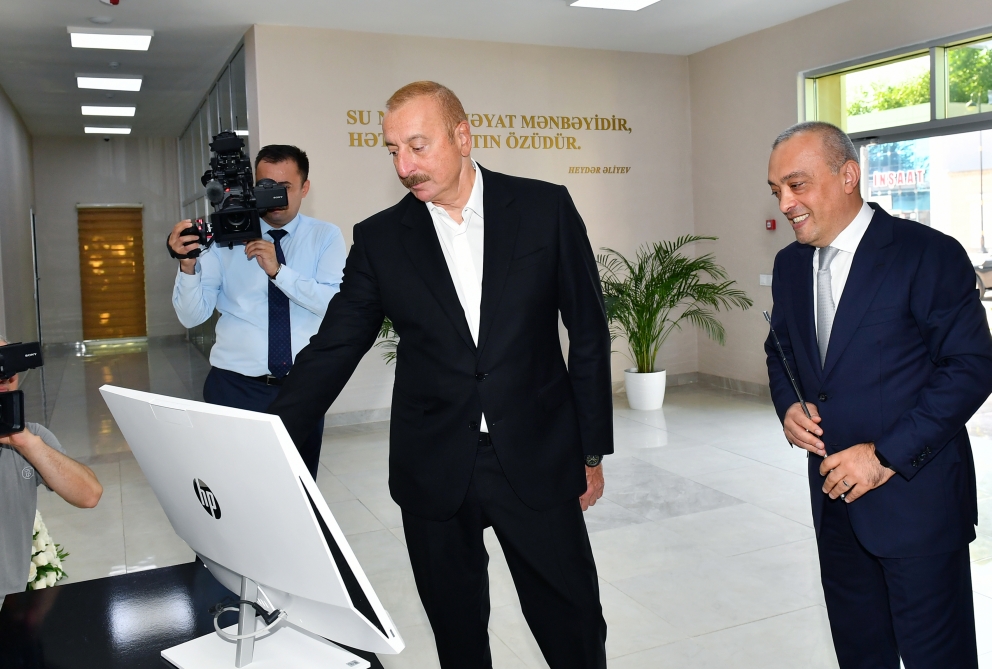Введены в эксплуатацию системы водоснабжения и канализации города Газах