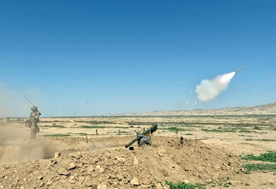 С подразделениями ПВО проведены тактические учения с боевой стрельбой