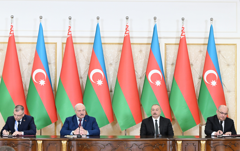Подписаны азербайджано-белорусские документы