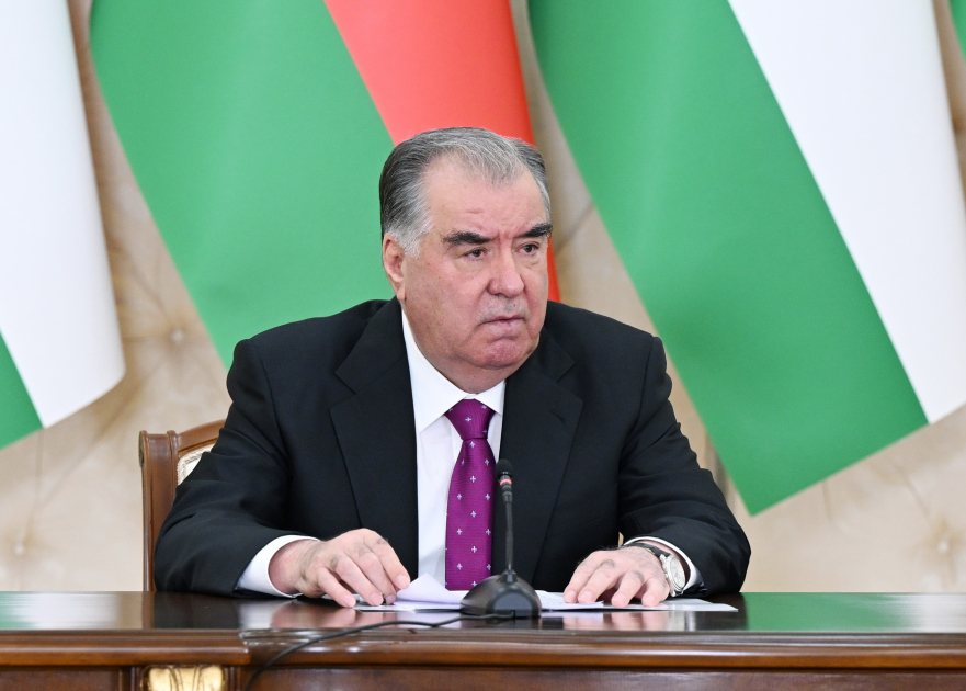 Президент Таджикистана: Мы удовлетворены уровнем плодотворного сотрудничества с Азербайджаном в сфере безопасности